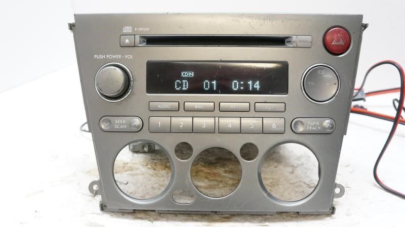 *READ* 05-06 Subaru Legacy AM/FM CD Radio OEM 86201AG64A ID P-201UN - Alshned Auto Parts