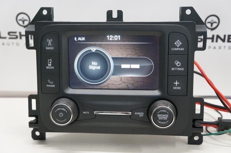 18-20 Jeep Wrangler AM-FM Radio 5" Touch-screen Uconnect VP2 OEM 68428543AC - Alshned Auto Parts