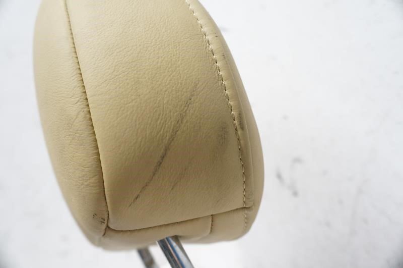 2009 Mini Cooper Clubman Front Left Right Headrest Beige Leather 52-20-2-758-211 - Alshned Auto Parts