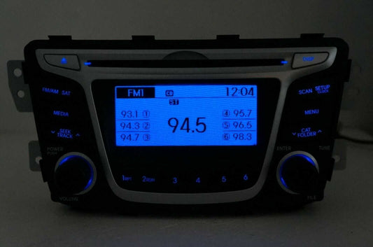 2012-2014 Hyundai Sonata CD Player MP3 Satellite FM AM Radio OEM 96170-1R1104X - Alshned Auto Parts