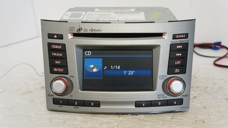 13-14 Subaru Outback AM/FM CD SAT MP3 Radio OEM 86201-AJ66A ID PE669UI - Alshned Auto Parts