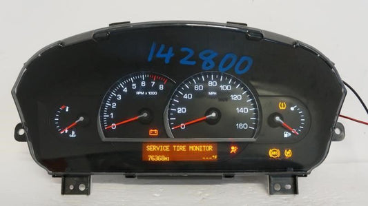 05-07 Cadillac STS Speedometer Cluster Mileage 76,368 OEM TN257430-9394 - Alshned Auto Parts