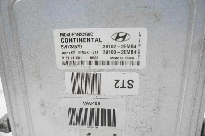 14-16 Hyundai Elantra 1.8L Engine Computer Control Module ECU 39102-2EMB4 OEM - Alshned Auto Parts