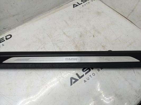 2017-2019 BMW 430i xDrive Front LH Door Sill Suff Kick Plate 51477395027 OEM - Alshned Auto Parts