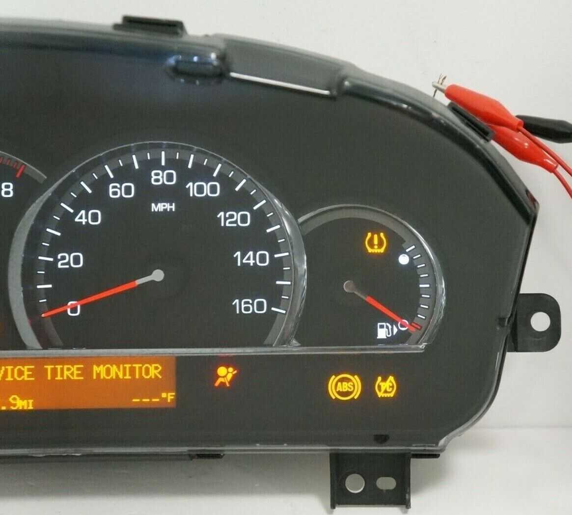 2008 Cadillac STS Speedometer Speedo Cluster K Miles OEM 15931766 - Alshned Auto Parts