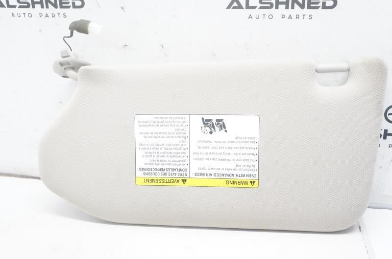 *READ* 2013-2019 Infiniti QX60 Right Passenger Sun Visor Cloth 96400-9PB0A OEM - Alshned Auto Parts