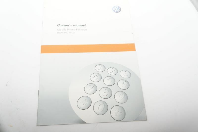 2011 Volkswagen Passat CC Owner's Manual Book Guide Set with Case - Alshned Auto Parts