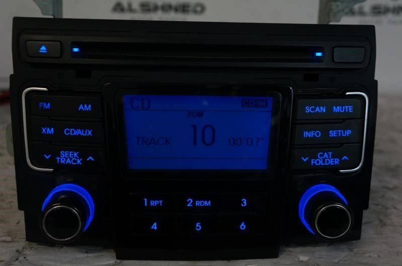 *READ* 2011 Hyundai Sonata AM FM CD MP3 Radio Receiver 96180-3Q000 OEM - Alshned Auto Parts