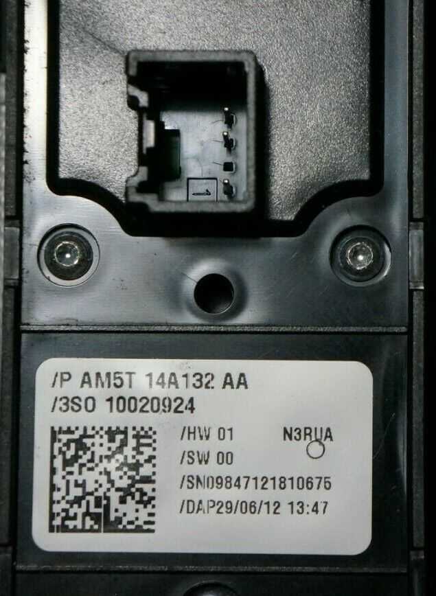 *READ* 2013-2018 Ford C-Max LH Master Power Window Switch OEM AM5T-14A132-AA - Alshned Auto Parts