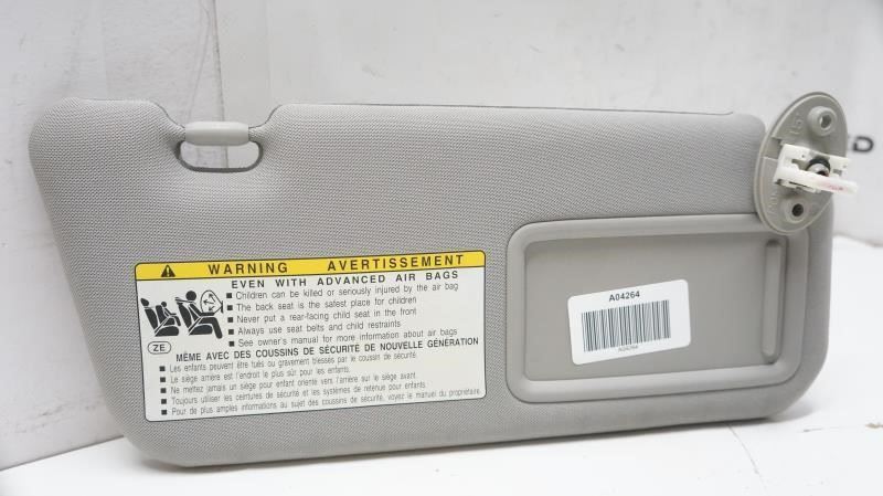 2011-2013 Lexus CT200H Passenger Right Sun Visor Gray 74310-76020-B0 OEM - Alshned Auto Parts