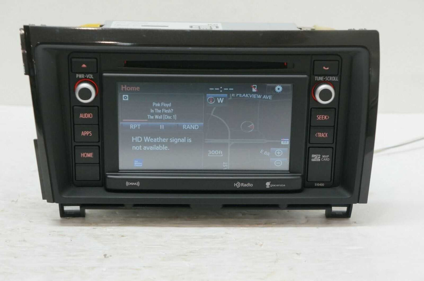 2018 Toyota Sequoia Navigation Touch Screen Stereo Radio 510400 OEM 86100-0C292 Alshned Auto Parts