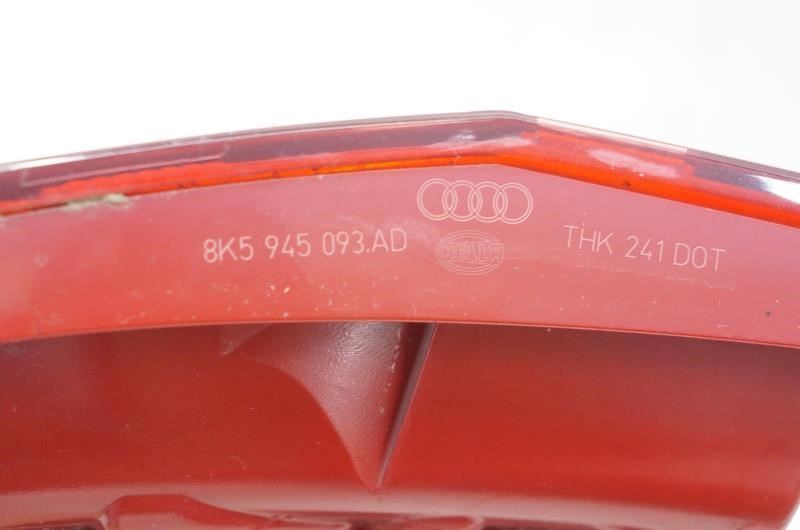 2013-2016 Audi A4 Driver Left Inner Tail Light Lamp 8K5-945-093-AD OEM - Alshned Auto Parts