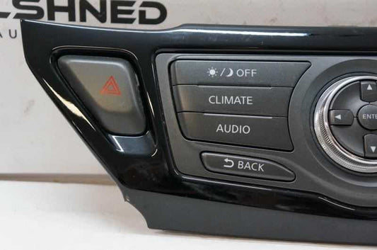 2017-2020 Nissan Pathfinder Information Climate Control Panel 9PJ0A210260 OEM - Alshned Auto Parts