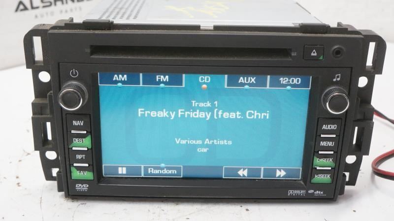 *UNLOCKED* 10-12 Buick Enclave AM FM CD Radio Receiver Navigation 22884233 OEM - Alshned Auto Parts