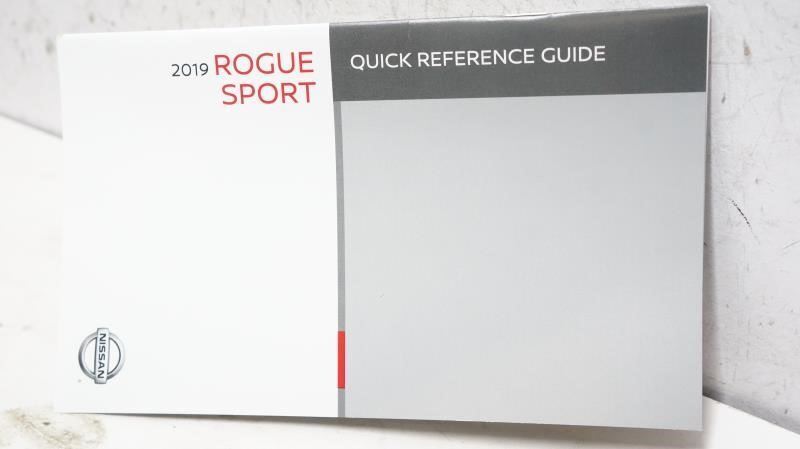2019 Nissan Rogue Sport Owner's Manual Book Set with Case - Alshned Auto Parts