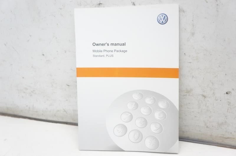 2013 Volkswagen Jetta Hybrid Owner's Manual Book Case 1325U1JEH21 OEM - Alshned Auto Parts