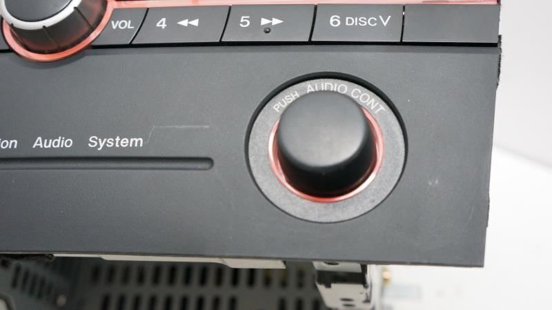 04-05 Mazda3 AM/FM 6DISC CD Radio OEM BN8M-66-9RX Serial 04J1B58178 - Alshned Auto Parts