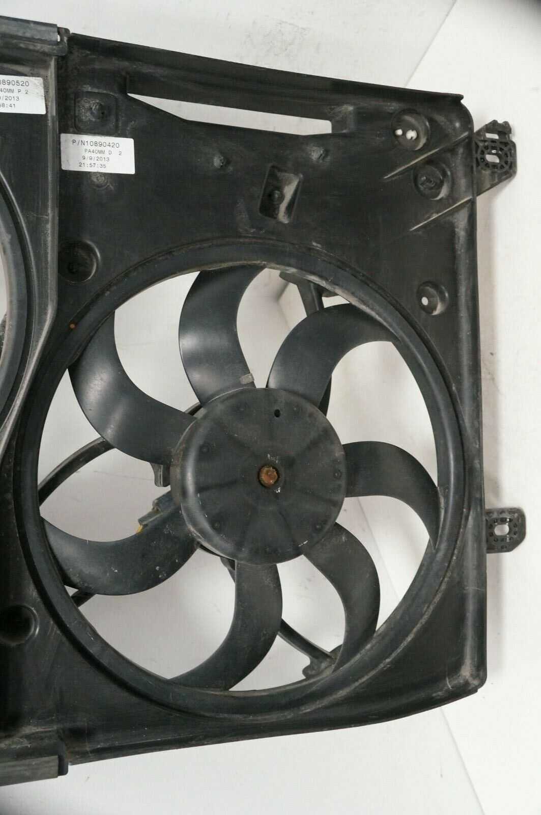 2014 - 2016 Ford Fusion Engine Cooling Fan 10890520 OEM Alshned Auto Parts