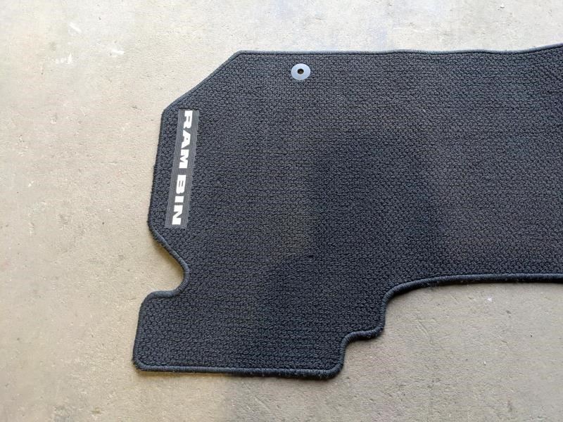 2019-2023 Ram 1500 Big Horn Rear Floor Mat 6BR23TRMAC 6BR24TRMAC OEM