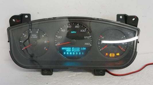 06-11 Chevrolet Impala Speedometer Cluster Mileage Unknown OEM 15867383 - Alshned Auto Parts