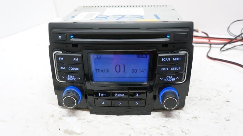 11-12 Hyundai Sonata AM/FM CD SAT Radio OEM 96180-3Q000 Model PA-710YFLXMB - Alshned Auto Parts