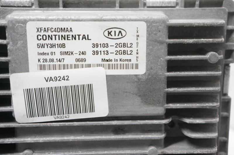 14-15 Kia Sorento 2.4L Engine Computer Control Module ECU ECM 39113-2GBL2 OEM - Alshned Auto Parts