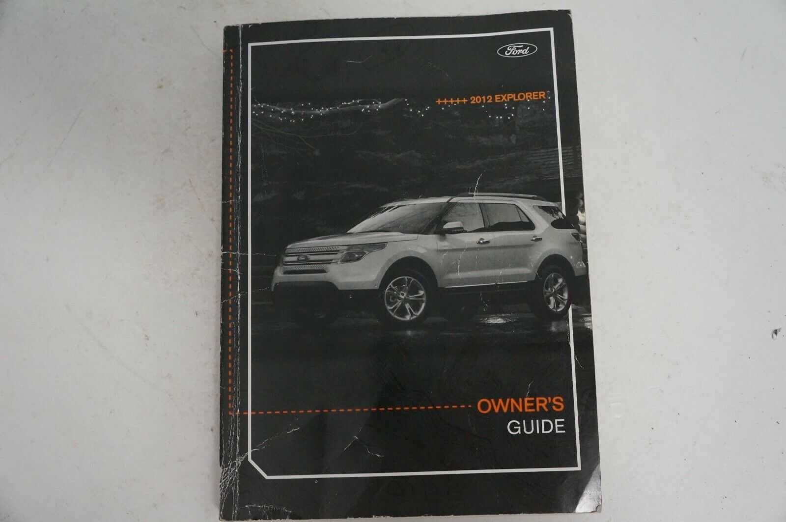 2012 Ford Explorer Owners Manual With Case  quick reference guide - Alshned Auto Parts