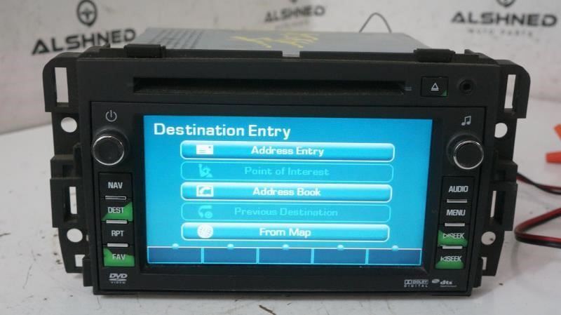 *UNLOCKED* 10-12 Buick Enclave AM FM CD Radio Receiver Navigation 22884233 OEM - Alshned Auto Parts