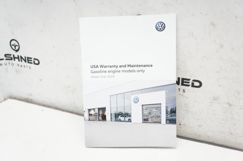 2018 Volkswagen Atlas Owner's Guide Book Case 3CN012723BC - Alshned Auto Parts