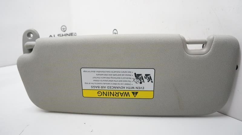 2014-2016 Kia Forte Passenger Right Sun Visor Gray 85220A7110ED OEM - Alshned Auto Parts