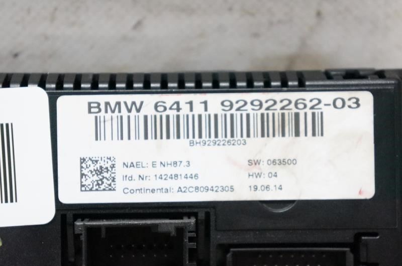 *READ*IS AS* 2015 BMW X1  AC Heater Temperature Climate Control 64119292262 OEM - Alshned Auto Parts