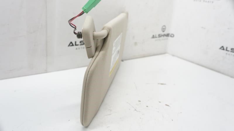 2010-2011 Ford Taurus Passenger Right Sun Visor Beige AG1Z-5404104-BA OEM - Alshned Auto Parts