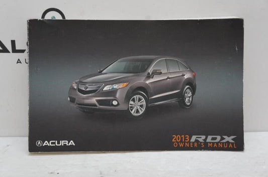 2013 Acura RDX Owner's Manual 00X31-TX4-6000 - Alshned Auto Parts