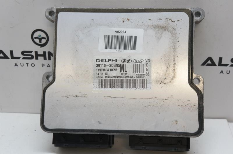 2014 Kia Cadenza 3.3L Engine Computer Control Module ECU 39110-3CGN5 OEM - Alshned Auto Parts