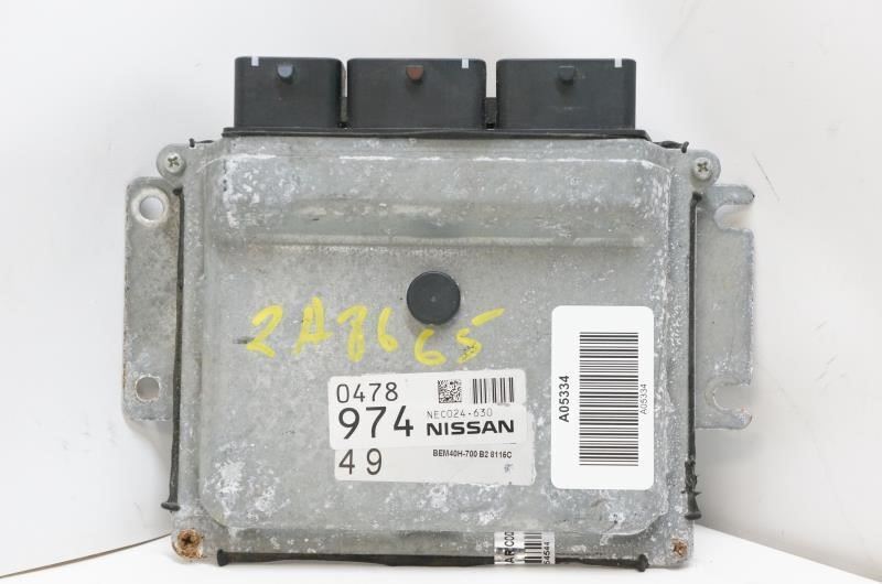 2018-2019 Nissan NV200 Engine Control Module BEM40H-700 B2 8115C OEM - Alshned Auto Parts