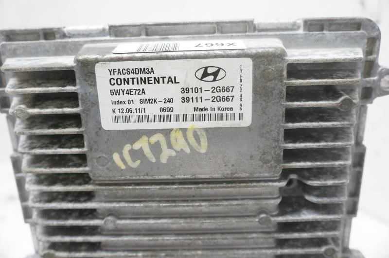 11-14 Hyundai Sonata 2.4L Engine Computer Control Module ECU ECM 39101-2G667 OEM - Alshned Auto Parts