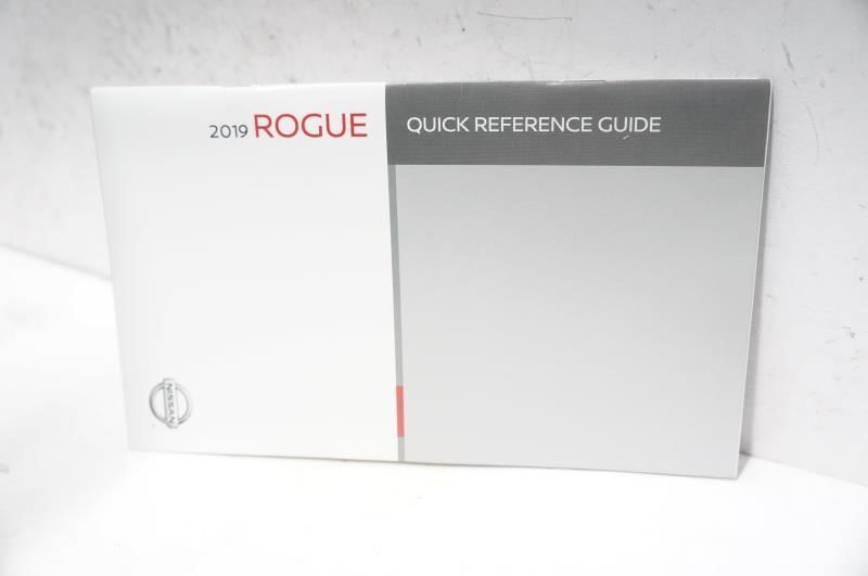 2019 Nissan Rogue Owner's Manual Book Set with Case - Alshned Auto Parts
