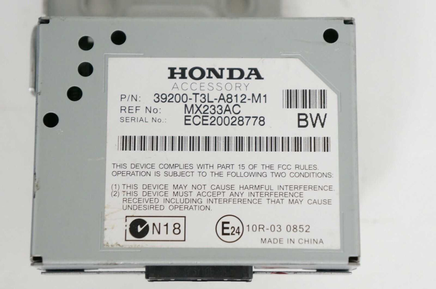 2013-2015 HONDA ACCORD Factory ANTENNA CONTROL MODULE 39200-T3L-A812-M1 OEM Alshned Auto Parts
