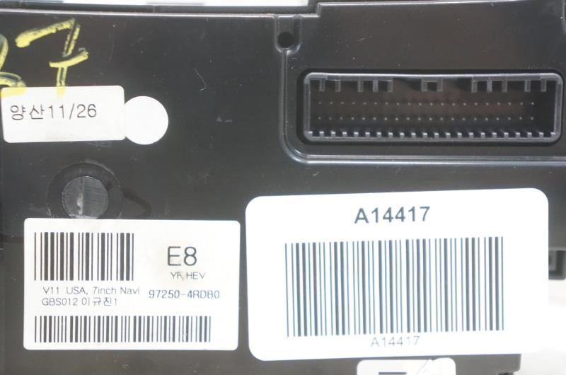 2011-2015 Hyundai Sonata AC Heater Temperature Climate Control 97250-4RDB0 - Alshned Auto Parts