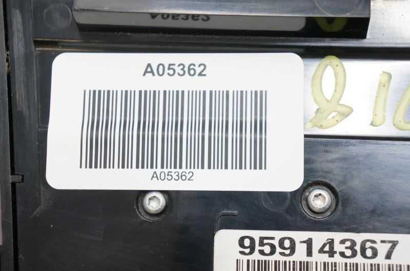 2012-2016 Chevrolet Cruze Faceplate AM FM Radio Control Panel 95914367 OEM - Alshned Auto Parts