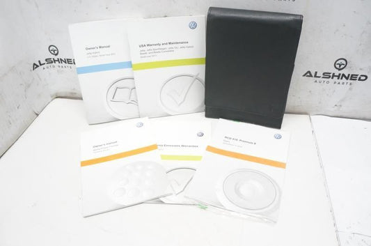 2013 Volkswagen Jetta Hybrid Owner's Manual Book Case 1325U1JEH21 OEM - Alshned Auto Parts