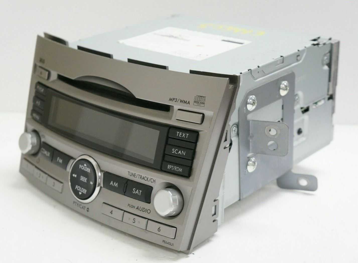 *READ* 2010-2012 Subaru Legacy CD Player AM/FM Radio OEM 86201AJ64A *AS-IS* - Alshned Auto Parts