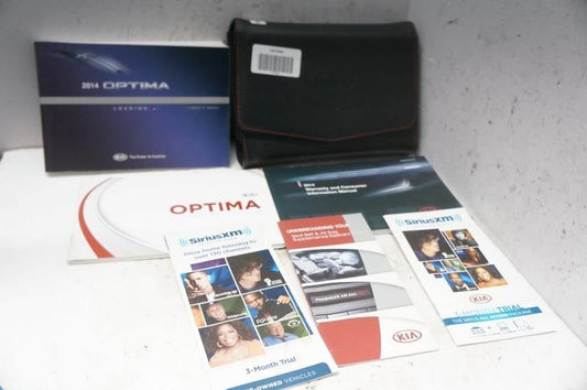 2014 Kia Optima Owner's Manual Book Set with Case - Alshned Auto Parts