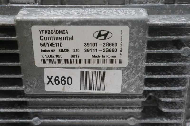 2011 Hyundai Sonata 2.4L Engine Computer Control Module ECU 39101-2G660 OEM *ReaD* - Alshned Auto Parts