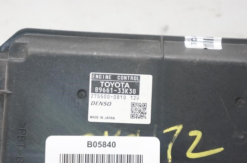 2012 Lexus ES350 Engine Computer Control Module ECU ECM 89661-33K30 OEM - Alshned Auto Parts