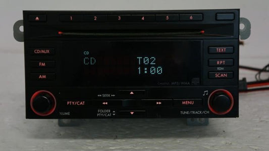 12-14 Subaru Impreza Crosstrek XV Radio CD Player AM FM CM601U1 OEM 86201FJ600 - Alshned Auto Parts