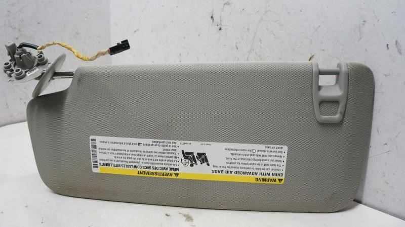 2015-2016 Cadillac SRX Passenger Right Sun Visor Gray 23141970 OEM - Alshned Auto Parts