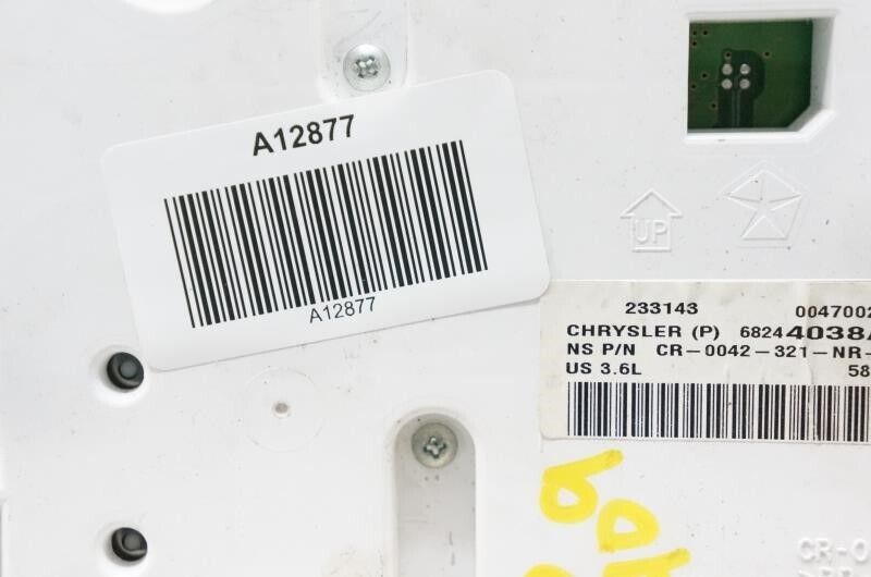 15 Jeep Grand Cherokee Speedometer Instrument Cluster Unknown Mileage 68244038AC - Alshned Auto Parts