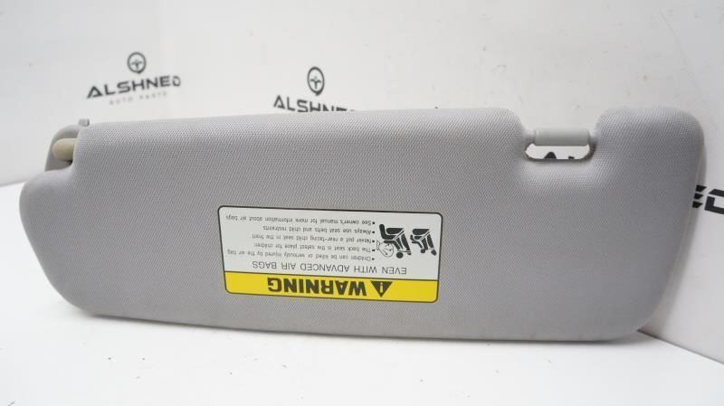 2011-2015 Hyundai Sonata Passenger Right Sun Visor Gray 85202-3Q200-TX OEM - Alshned Auto Parts