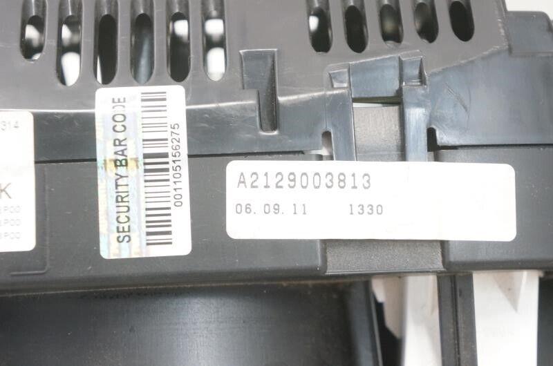2012 Mercedes-Benz E350 Speedometer Instrument Cluster 78K A2129003813 OEM - Alshned Auto Parts